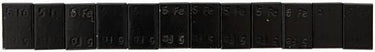 Niso tech klebegewicht adhesive weight strips 60 black steel