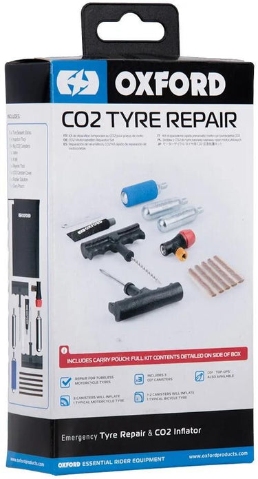 Oxford reifenreparatur-set co2 tyre repair kit tire repair set ox720