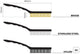 Oxford bürsten-set wire brush wire brush set ox340