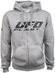 Ufo plast jacke hoodie sweatshirt ufo grey gr. m