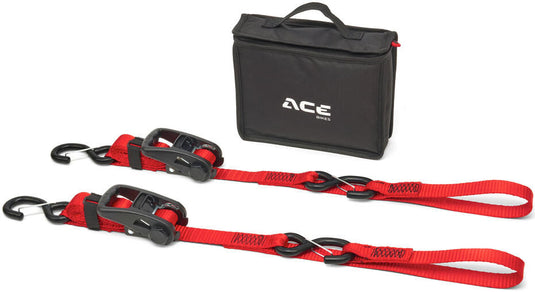 Acebikes ace bikes ratchet premium set spanbanden lashing strap set acebike ratchet premium