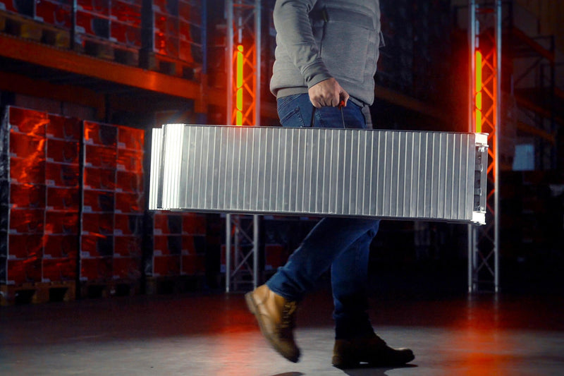 Load image into Gallery viewer, Acebikes ace bikes oprijplank f500 drive-up ramp 680kg with handles grip
