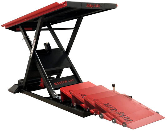 Bike-lift hebebühne master 504 gate retract lifting platform bike-lif master 504 gate retract