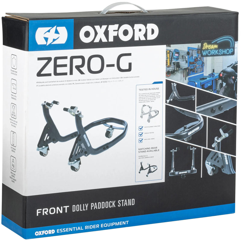 Load image into Gallery viewer, Oxford montageständer zero-g-dolly assembly test. zer front black
