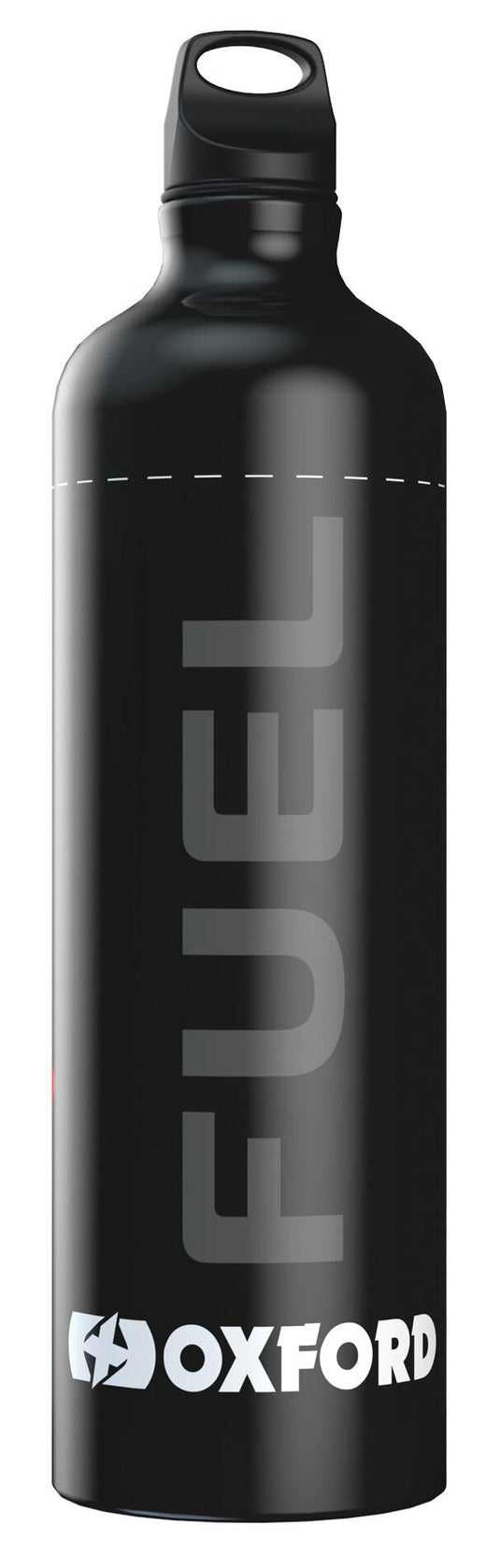 Oxford brandstoffles gasoline bottle black 1l logo