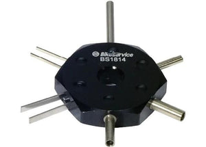 Bikeservice ontgrendelgereedschap 6 in 1 montgwrkz 6in1 plug-in v black