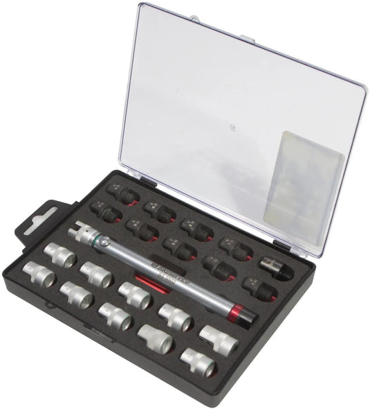 Bikeservice speichenschlüsselsatz montgwrkzstz spokes bst 22pcs aluminum steel