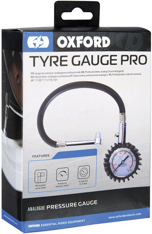 Oxford bandenvul- en meetapparaat pro tire gauge ox750