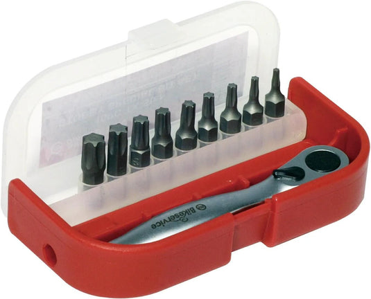 Bikeservice bitsatz bs9729 bitstz m umschltknr bst 10tlg torx
