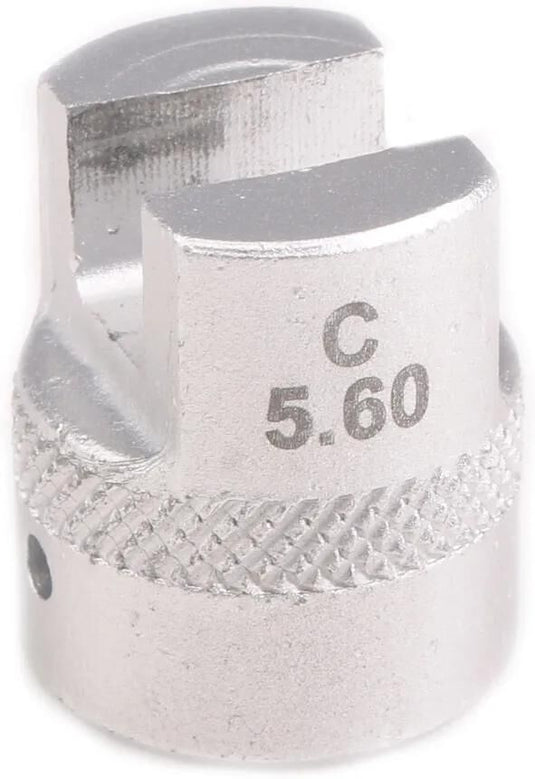 Bikeservice adapter adapter bst aluminum 5.6mm f bs5502