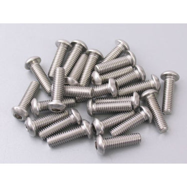 Inbusbout bolkop M6 x 20 mm RVS 25 stuks (214291)