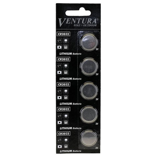 Messingschlager knoopcel battery type cr2032 pack. á 5 pieces