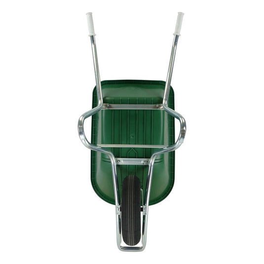 Fort producten kruiwagen tkv 100 100l pp bak verzinkt onderstel