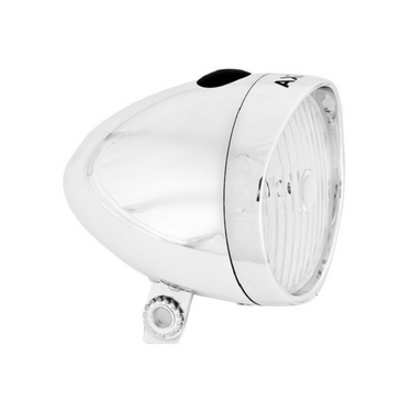 Axa koplamp classic switch led 4 lux - zilver
