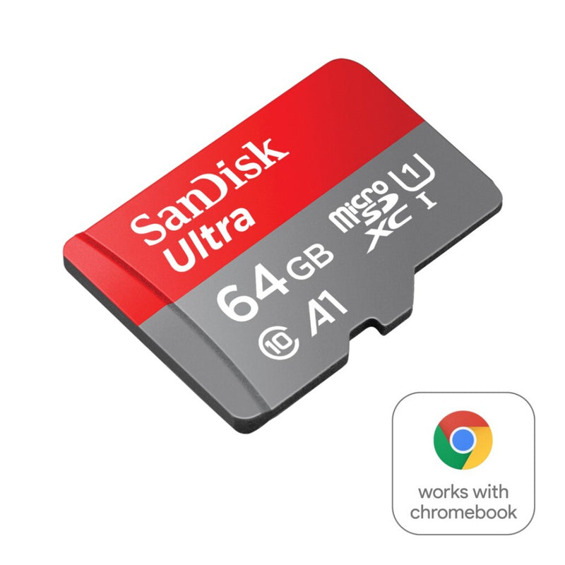 Load image into Gallery viewer, Sandisk Sandisk MicroSDXC Ultra Android 64GB 140MB s CL10 Chromebook
