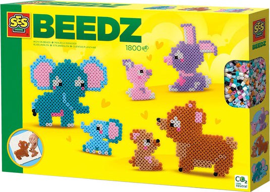 Ses beedz - strijkkralen familie dieren