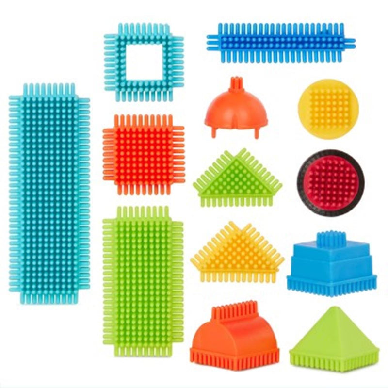 Load image into Gallery viewer, Bristle blocks emmer met 50 stuks
