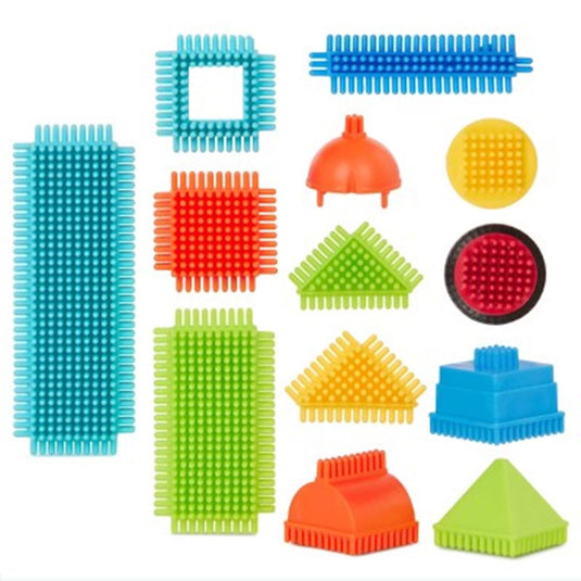 Bristle blocks emmer met 50 stuks