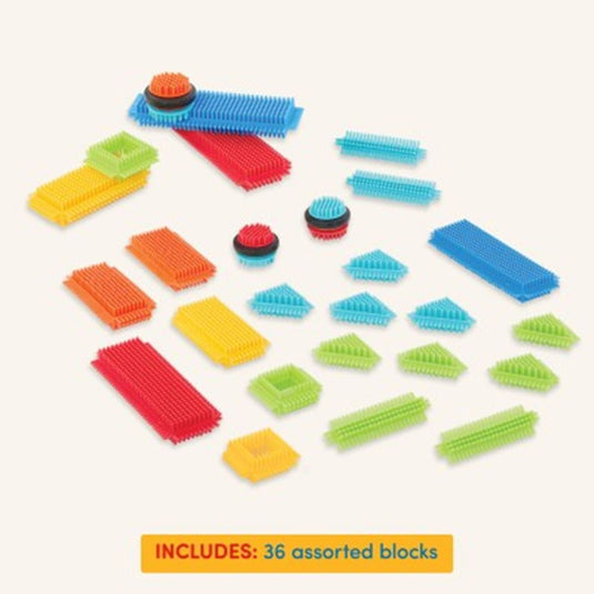 Bristle blocks 36 ass (in doos). 2+