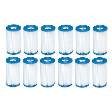 Intex 29000 filter cartridge type a 12 stuks voor zwembad 244 305 366 cm