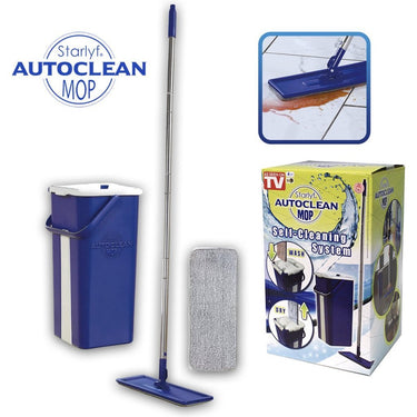 Starlyf autoclean dweilsysteem blauw wit
