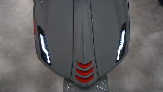 Level10 raw-set voor led smoke | vespa sprint primavera