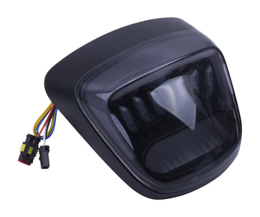 Level10 achterlicht led tube glans zwart | vespa sprint primavera