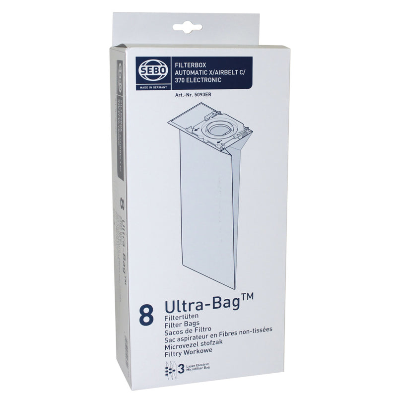 Load image into Gallery viewer, Sebo stofzak x-c-370 8 3l
