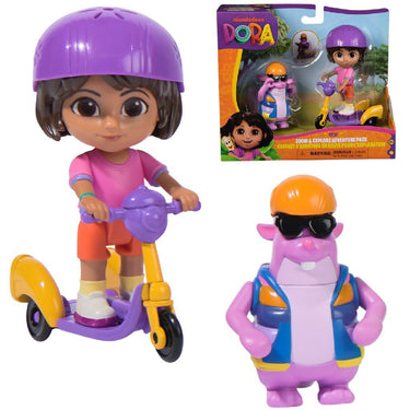 Dora de explorer spin master dora speelfigurenset met dora, tico en step - speelgoed.