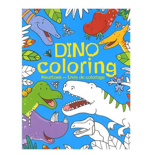 Deltas -dino kleurboek