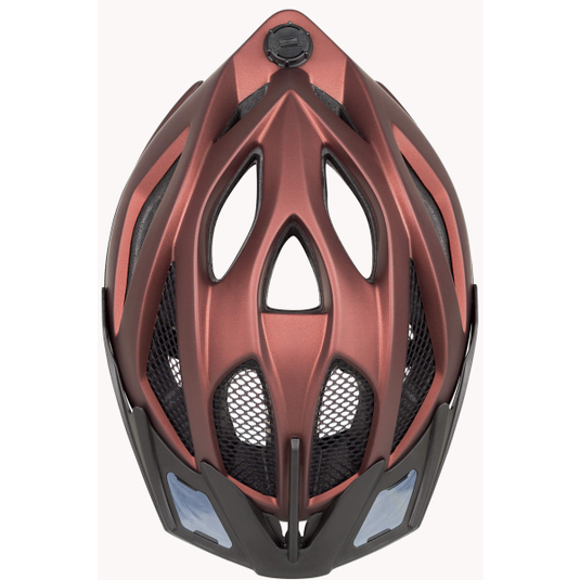 Ked fietshelm spiri ii trend l (55-61cm) - mat rood
