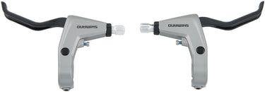 Shimano remgreep alivio bl-t4000 br.lever shim. alivio pair 2-f sil.w.cab.+sle.