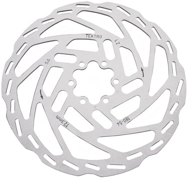 Tektro schijfrem rotor tr180-54 ø180x2,3mm, zilver