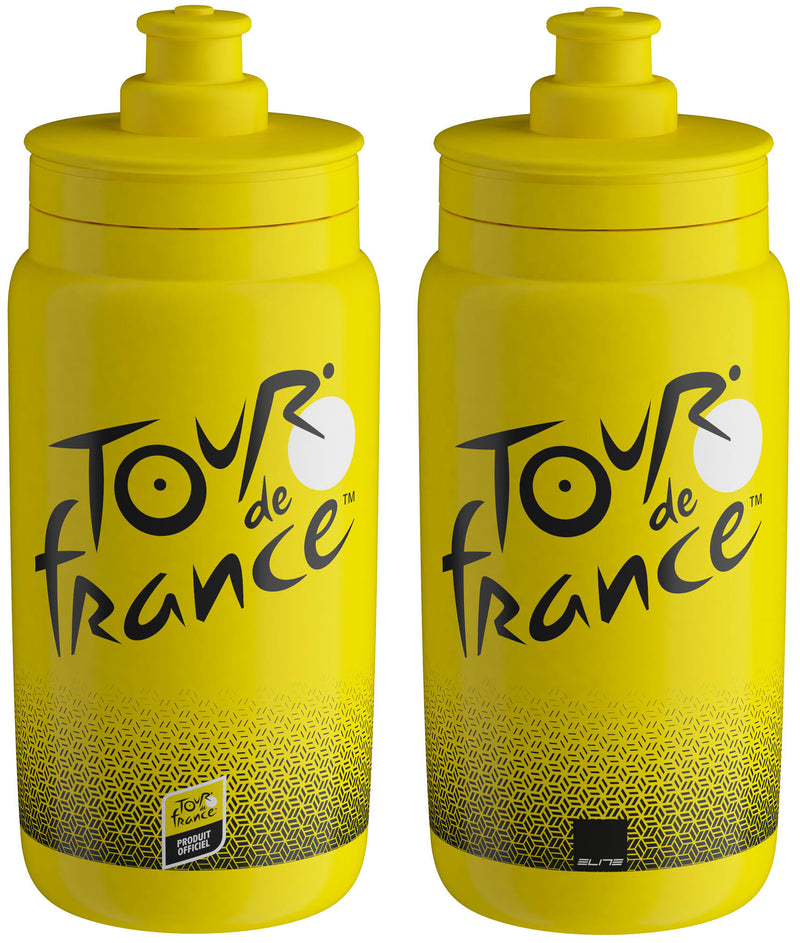 Load image into Gallery viewer, Elite bidon fly tour de france trinkfl. fly tour d e france yellow 550ml
