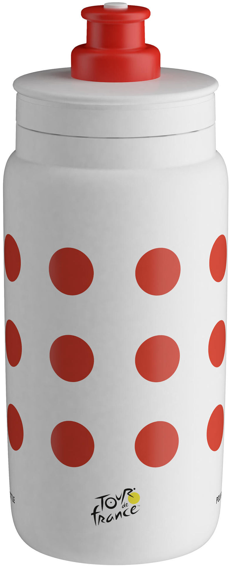 Load image into Gallery viewer, Elite bidon fly tour de france trinkfl. fly tour d e france red polka 550ml
