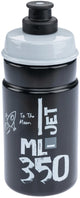 Elite bidon jet bottle jet black grey