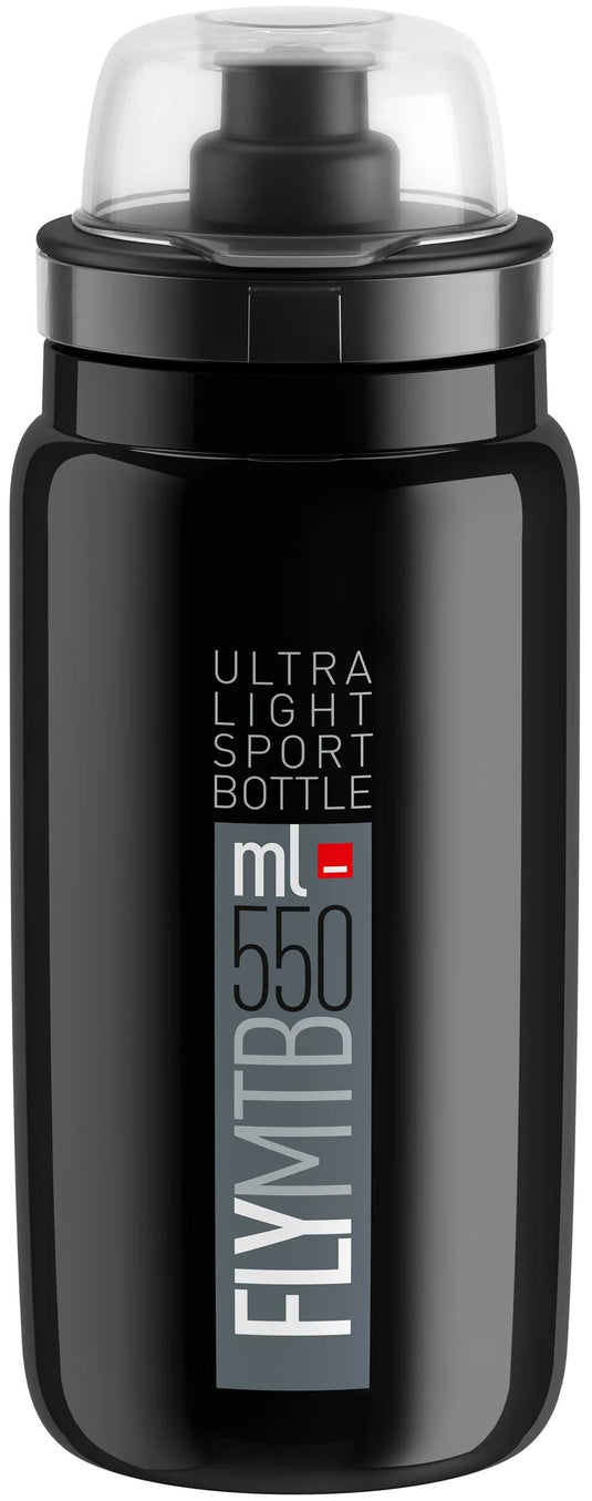 Elite fly mtb tex drinking bottle 550ml | black