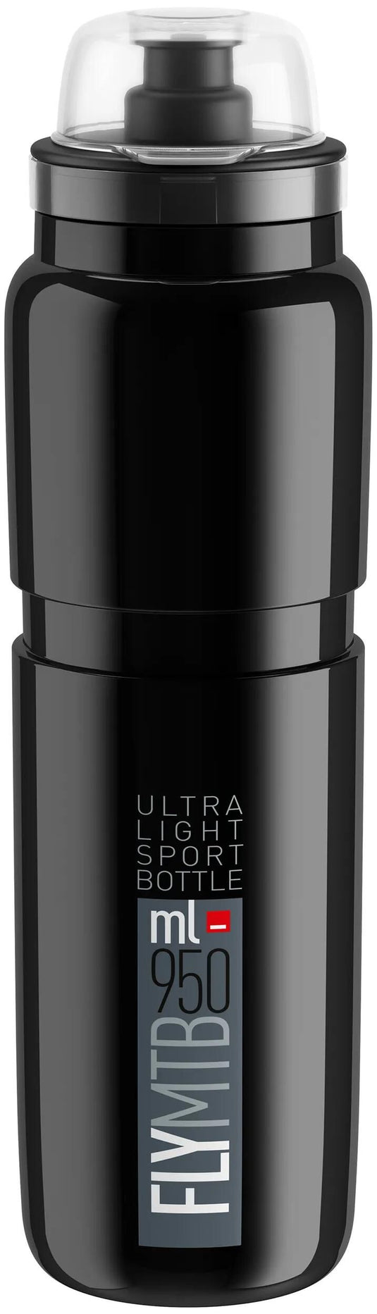 Elite trinkflasche fly mtb bottle fly mtb 950ml black grey
