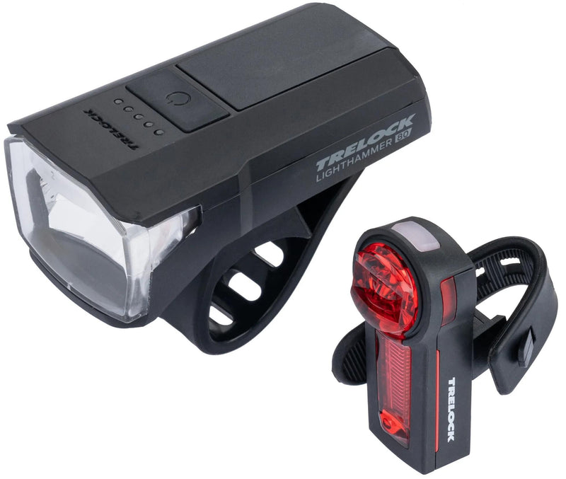 Afbeelding laden in galerijviewer, Trelock led verlichtingsset accu-voeding lighthammer ls 480 ls 740 bat.led light set ls 480 ls740 w.stop light
