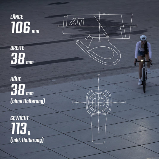 Sigma sport koplamp aura 40 sigma battery light aura