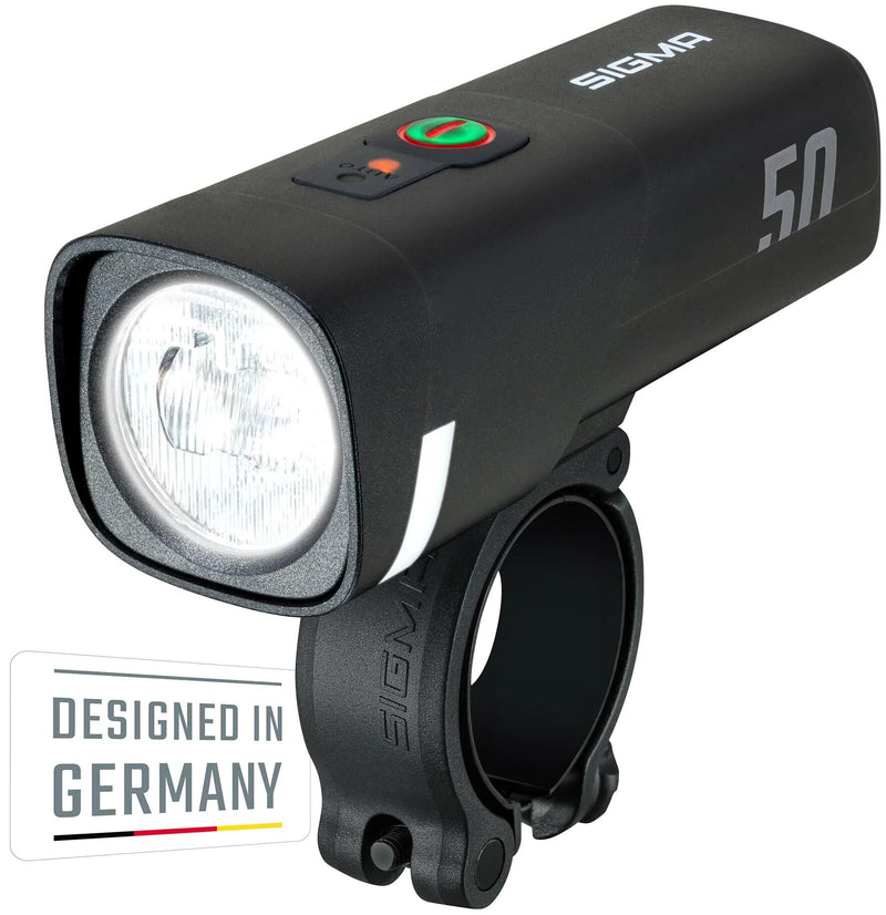 Load image into Gallery viewer, Sigma sport scheinwerfer aura 50 sigma battery light aura
