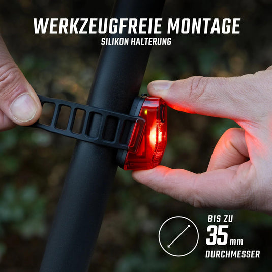 Sigma sport rücklicht hiro 10 sigma battery rear light hiro 10