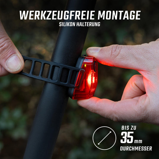 Sigma sport rücklicht hiro 10 sigma battery rear light hiro 10