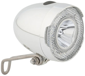 Contec koplamp hl-004+ ct battery light hl-004+ headlight, 15 lux chrome