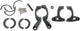 Busch + müller koplamphouder fr.light bracket b m 470shpb black