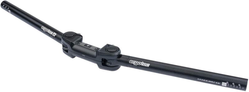 Load image into Gallery viewer, Ergotec stuur ahs superlight 31,8 verstelbaar zwart
