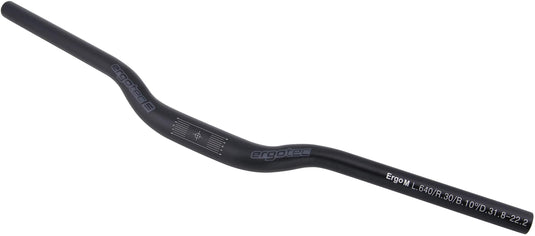 Ergotec stuur ergo m 31,8 640mm mat zwart