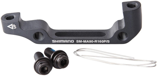 Shimano scheibenbremsadapter disc br.adapter shim. pm is 160mm rear