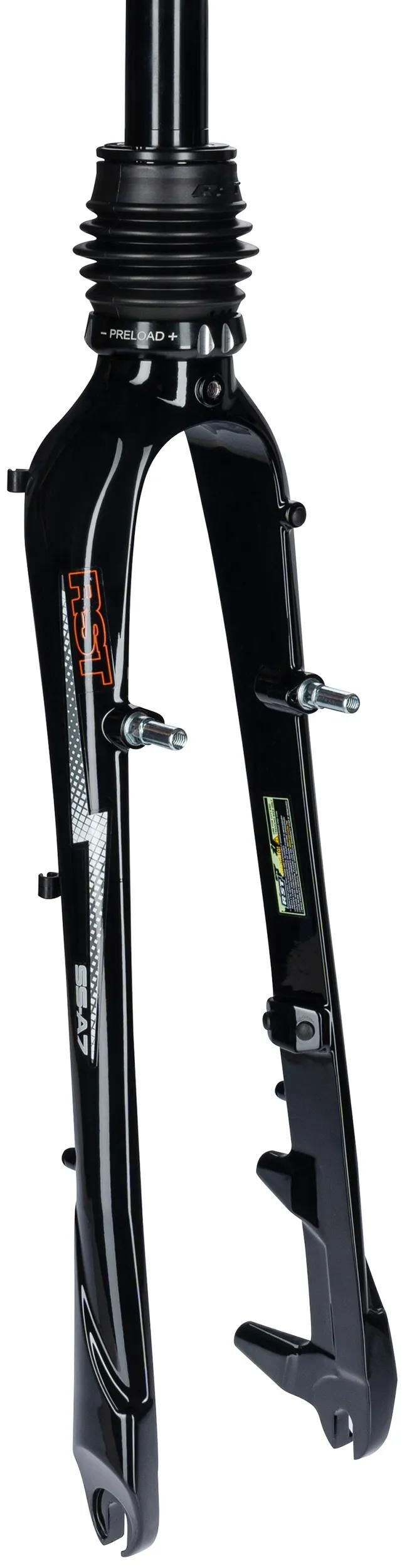 Afbeelding laden in galerijviewer, Rst verende voorvork single shock a 7 t susp.fork single shock a 7 t black
