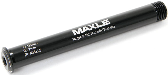 Rockshox achse maxle stealth axle rs maxle stealth 15 x 100mm 125mm